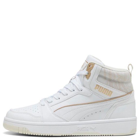 Tenis Puma Rebound V6 DaylNight para Mujer 402619-01 blanco 24