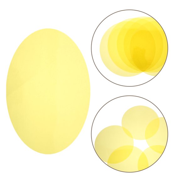 unbranded 15Ud Self Adhesive Yellow Color Film Gel Filter Para De Interiores