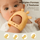 thumbnail image 2 of Mordedores de Silicona Momcozy 2pzs para Bebés 0 a 12 Meses Alivio de la Dentición Azul y Amarillo, 2 of 7