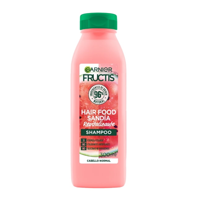 Shampoo Garnier Fructis hair food sandía revitalizante 300 ml