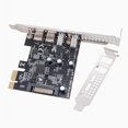 thumbnail image 4 of Adaptador de Tarjeta PCIE Tipo C USB 3.2 Gen1 5 Gbps Placa PCI Express 2 Puertos A+2 C/Tarjeta Expansión PCI-e USB3.2, 4 of 5