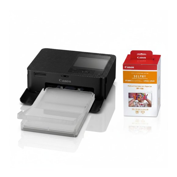 Impresora Compacta de Fotos Inalámbrica Canon CP1500 Paquete Negro