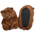 thumbnail image 4 of Zapatillas De Felpa De Oso De Dibujos Animados Para Mujer, Pantuflas De Felpa Para El Hogar, Pantuflas Cálidas Para Interiores, Regalo De Invierno, 4 of 8