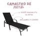 thumbnail image 2 of Camastro Reclinable Metálico Textileno Negro Jardín Alberca Terraza Soporta 120kg 2 Piezas, 2 of 5