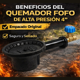 thumbnail image 5 of Quemador Fofo De Alta 4" Gas Negro Presion Alta, 5 of 7