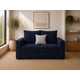 thumbnail image 1 of Love seat El Bazar Store Miami Lino Azul marino 2 plazas, Modular, Moderno, Sala, 1 of 4