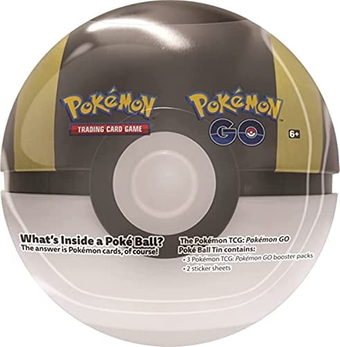 Poké Ball de lata Pokémon TCG Ultra Ball color negro Pokémon