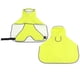 thumbnail image 1 of Zhuge Poncho impermeable para perros, chaqueta impermeable para perros, capa de algodón, forro con capucha, abrigo impermeable ajustable para perros pequeños, cachorros, gatos (2XL, verde), 1 of 4