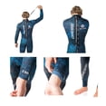 thumbnail image 4 of Traje completo para Caballero Cressi Tokugawa Neopreno de 3mm Talla XXL Azul, 4 of 4