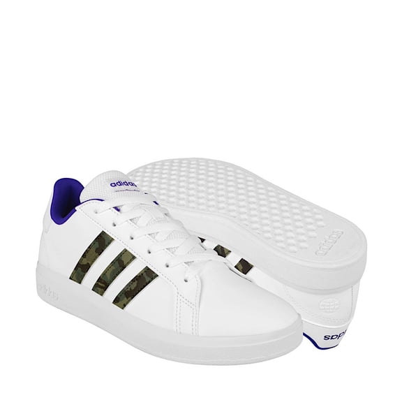 TENIS JOVEN ADIDAS GRAND COURT GV6796 SIMIPIEL BLANCO