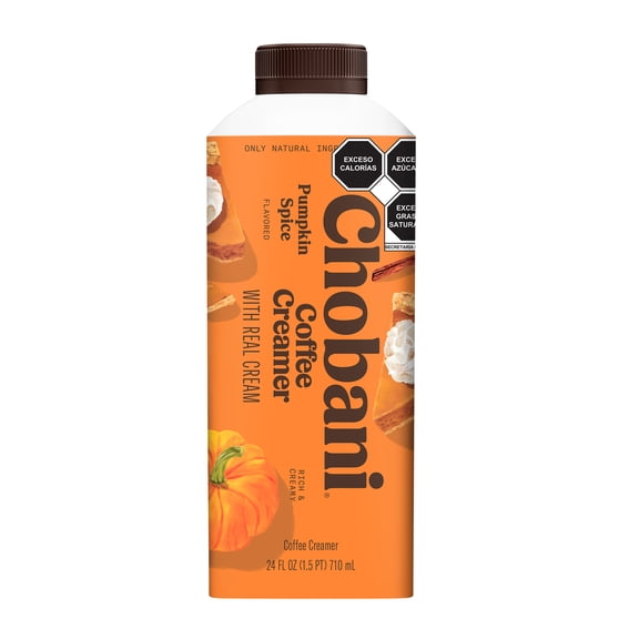Cremador para café Chobani Coffee creamer pumpkin spice 710 ml