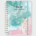 thumbnail image 2 of Xihbxyly Planificador Personalizado 2024, Diseño Semanal y Mensual, Tapa Dura con Diseño Floral, Papel, Elegante y Funcional, Ideal para Organizarse, 21,5 Cm de Largo X 16,2 Cm de Ancho., 2 of 2