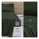 thumbnail image 5 of Set de Edredón Ligero Doble Vista con Sábanas y Fundas Real Textil (Verde Oscuro/Oliva, Individual), 5 of 6