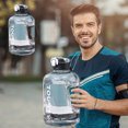 thumbnail image 4 of Vaso de agua de gran capacidad para deportes y fitness, botella de agua Ton Ton, resistente a altas temperaturas, cubo Ton Ton, vaso grande para el vientre, vaso recto para beber con asa de, 4 of 6