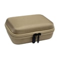 thumbnail image 3 of Estuche de viaje para insulina, bolsa refrigerante, estuche portátil de almacenamiento, organizador de viales de insulina para viajes, hogar, vida diaria, oficina. Caqui 15 ranuras, 3 of 8