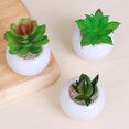 thumbnail image 4 of FOMIYES 3Ud Plantas De Simulación Suculentas Para De Interior Y Regalo, 4 of 8