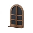 thumbnail image 1 of perfecl Arched Window Chalkboard Menu Board with Shelf Erasable Wall Writing Panel for Cafe Restaurant Kitchen, 1 of 7