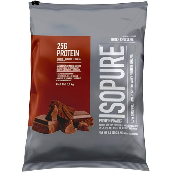 ISOPURE LOW CARB 7.5 LBS CHOCOLATE