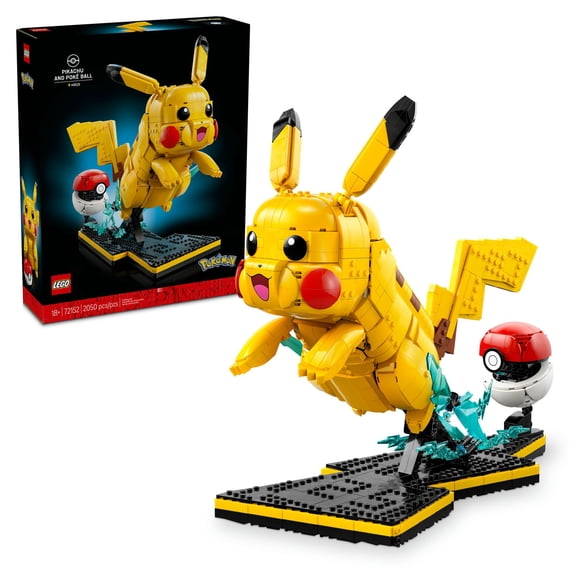 Set LEGO Pokémon Pikachu y Pokébola 72152
