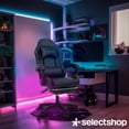thumbnail image 5 of Silla Gamer Reclinable con Reposa Pies Silla Gaming Ergonómica Ajustable, 5 of 5