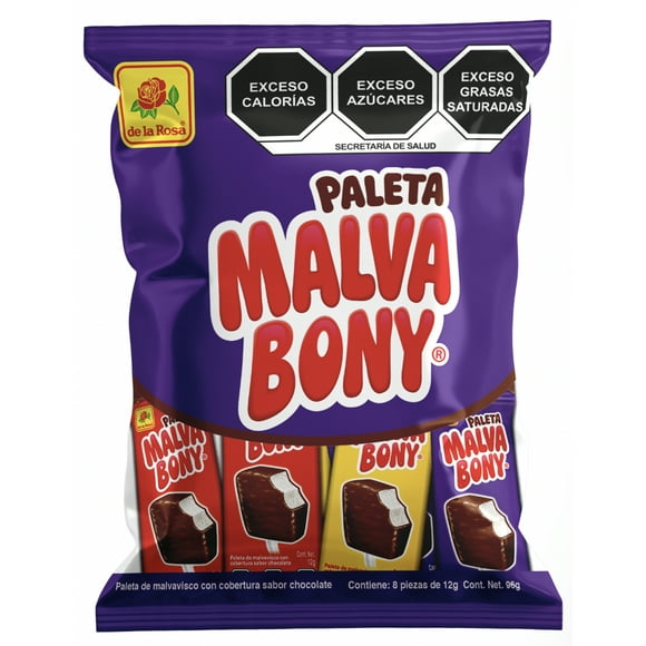 Paleta de malvavisco De la Rosa malvabony 96 g