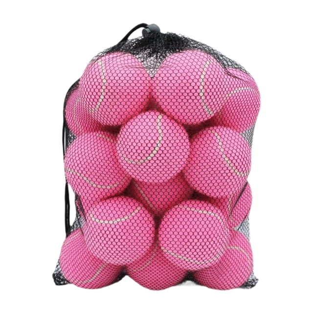 20 pelotas de tenis perfecl pelotas elásticas de práctica 2,52 pulgadas resistentes al desgaste