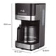 thumbnail image 4 of Cafetera Programable Huken 12 tazas Acero Masterchef, 4 of 6