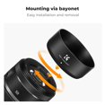 thumbnail image 3 of Parasol K&F Concept para Canon RF 50 mm F1.8 STM con 43 mm, 3 of 6