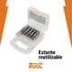 thumbnail image 4 of Puntas para desarmador Torx T10, 2', 5 piezas Truper Truper PUDE-5210, 4 of 6
