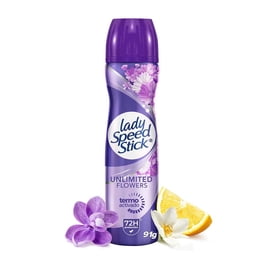 Desodorante Mujer Lady Speed Stick Unlimited Flowers Antitranspirante en Aerosol 91 g