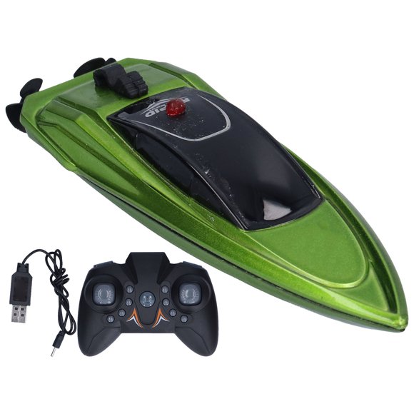 Modelo de barco RC, barco de control remoto Barco de control remoto UV para niños Lancha rápida de control remoto Probado y confiable