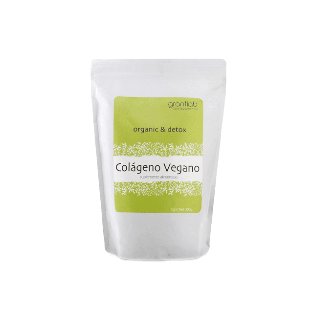 COLÁGENO VEGANO GRANTLAB GLM SUPLEMENTOS alternativa con Silicio ORGÁNICO de Algas