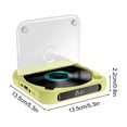 thumbnail image 2 of Xihbxyly Reproductor de Cd Portátil, Conectividad Bluetooth, Diseño a Prueba de Golpes, Múltiples Modos de Reproducción de Audio, Tamaño Compacto para Fácil Transporte, Música para Llevar, 7 Horas de, 2 of 6