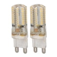thumbnail image 4 of uds G9 bombillas LED profesionales 64LEDs bombillas de cerámica de alto brillo para iluminación de araña 3W AC110V, 4 of 12