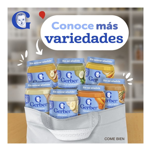 Imagen 5 de Alimento para lactantes Gerber sopa con res y verduras 113 g