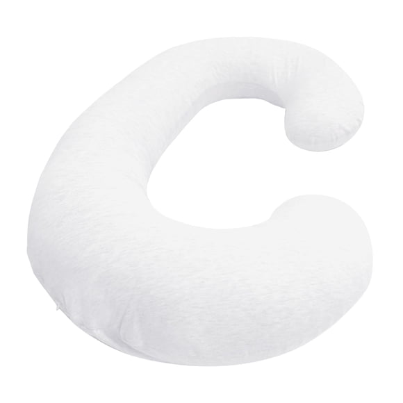 Funda Almohada Maternidad Betty Dain 60x25 C-Shape Blanca