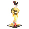 thumbnail image 3 of FELTECHELECTR Muñeca geisha artesanal, adorno para restaurante japonés, muñeca kimono, decoración para el hogar, 3 of 7