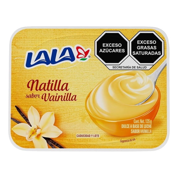 Natilla Lala Sabor Vainilla 125 g