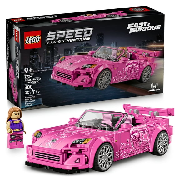 Set de Bloques de Construcción tipo rompecabezas LEGO Speed Champions Honda S2000 de 2 Fast 2 Furious 77241