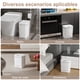 thumbnail image 4 of 2 PZS Bote De Basura Inteligente Sensor 14L De Baño PrettyCare GC01 Blanco, 4 of 12