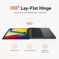 thumbnail image 4 of Laptop ASUS VivoBook Go 15.6 FHD 8GB DDR5 2TB SSD AMD Ryzen, 4 of 5