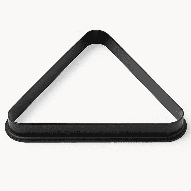 Triángulo de plástico para bolas de mesa de billar Diversiones Bago Uso Rudo