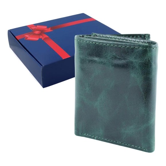 Cartera Triple Premium Hombre Ejecutiva Piel Genuina