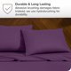 thumbnail image 5 of Juego de Fundas de Almohada Bare Home Cierre Tipo sobre Colección Premium 1800 Ultra Suave Tamaño Queen Color Ciruela 2 Unidades, 5 of 6