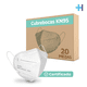 thumbnail image 1 of Mascarilla KN95 con 5 capas caja con 20 piezas, 1 of 1