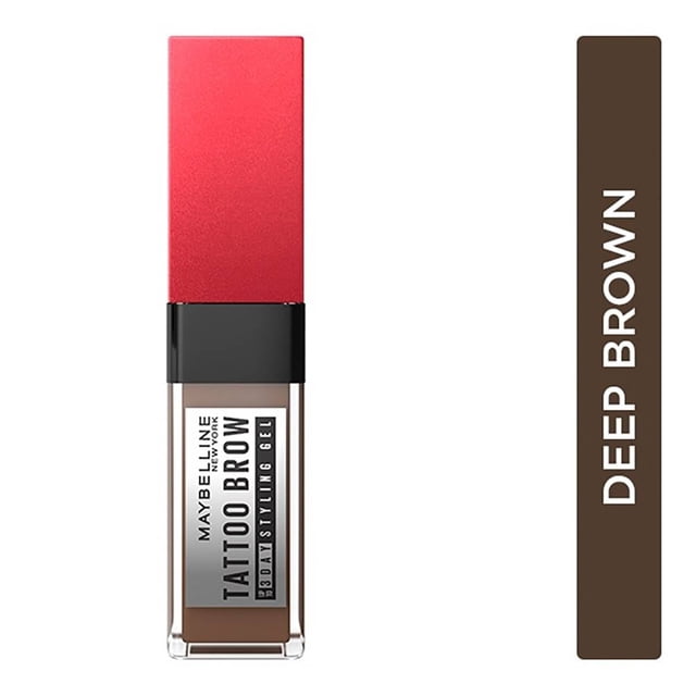 Estilizador de cejas Maybelline Tattoo Brown styling gel deep brown 5 ml