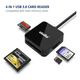 thumbnail image 3 of atolla Lector de Tarjetas SD 4 En 1, USB 3.0 de 5Gbps Para Tarjetas de Memoria SD/ SDHC/ SDXC/ TF/ CF/ MMC/ MS/ Micro-SD, 3 of 5