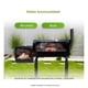 thumbnail image 4 of Asador de Carbón Avera con Ahumador lateral, 4 of 4
