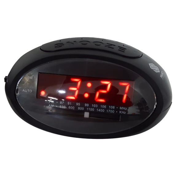Radio Reloj Despertador Select Sound con Radio Am/Fm Entrada Auxiliar