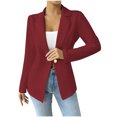 thumbnail image 2 of Ailaofu Women's Blazer Business Casual Lightweight Suit - Long Sleeve Slim Fit Work Office Jacket, 2 of 6